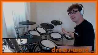 ★ Rob's Drum Licks #4 ★ Six Stroke Roll Hand/Foot Lick | Drum Lesson - www.DrumsTheWord.com