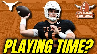 Lunch With the Coach | Texas Longhorns Football | Arch Manning, Trey Owens, Ryan Wingo and more