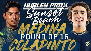 Gabriel Medina vs Griffin Colapinto | Hurley Pro Sunset Beach 2023 - Round of 16 Heat Replay