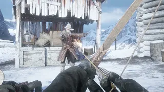 What Happens If you try to kill Micah Bell with Dynamite Arrow - RDR2