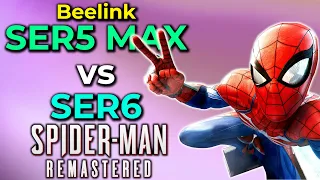 Beelink SER5 Max vs SER6 Spider-Man Remastered Performance Comparison
