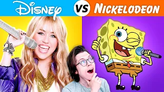 DISNEY songs vs NICKELODEON songs