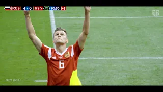 2018 World Cup Group A - Russia v Saudi Arabia Highlights [4k Ultraᴴᴰ]