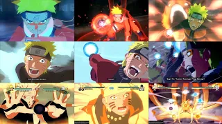 All Ultimate Jutsu In Naruto Storm Series(Ultimate Jutsu Evolution)