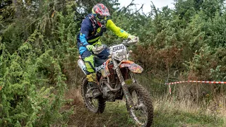 KTM EXC 500 Country cross Oravská Lesná 2023 - first terrible lap and last lap and half