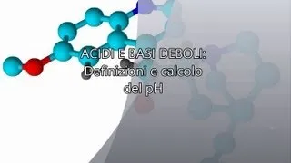 Acidi e basi deboli -  Corso Online di Chimica Generale e Inorganica