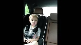 Toddler singing Boys Chase Girls