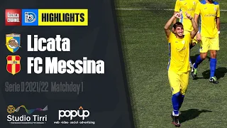 Licata 1-0 FC Messina | Highlights | Serie D 2021/22