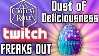 Jester Cupcake Dust of Deliciousness Critical Role  ep 93 w/ TWITCH CHAT