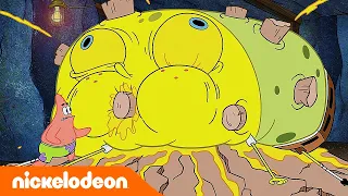 Bob Esponja | 5 minutos de Bob Esponja y la mina de mostaza | Nickelodeon en Español