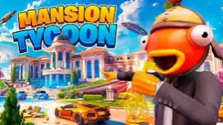 MANSION TYCOON FORTNITE MAP GAMEPLAY