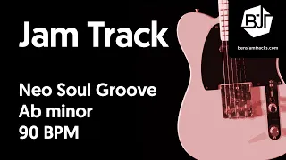 Neo Soul Groove Jam Track in Ab minor "Cognition" - BJT #59