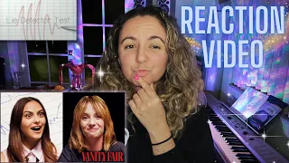 VANITY FAIR *MAYA HAWKE & CAMILA MENDES LIE DETECTOR TEST* REACTION VIDEO!!!