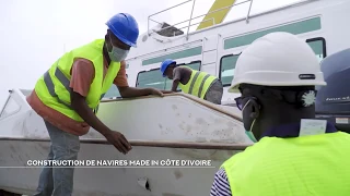 NCI Reportages | Construction de navires made in Côte d'Ivoire