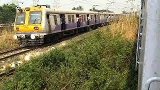 Retrofitted EMU vs Siemens EMU - Racing Mumbai Local Trains