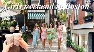 boston girls trip! a weekend in my life on the east coast