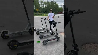 Reviewing electric scooters from worst to best 🛴⚡️ #electricscooter #escooter #electrickickscooter