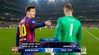 The Day Lionel Messi DESTROYED Joe Hart and Manchester City