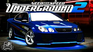 NFS Underground 2 | Lexus GS300 Tuning & Gameplay [ADDON]