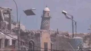 ISIS destroys historic Mosul mosque, Al-Nuri
