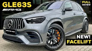 2024 MERCEDES AMG GLE 63 S NEW FACELIFT BRUTAL SUV V8 Sound FULL In-Depth Review Exterior Interior