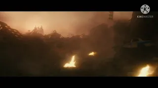 Godzilla king of monsters ending with background music [legends never die]