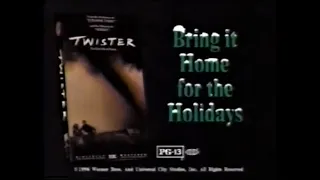 Twister on VHS (Holiday special) | TV Spot KTVI, FOX 2 Channel (December 19, 1996) [15FPS]