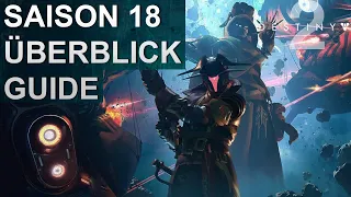 Destiny 2: Saison 18 Überblick Guide Deutsch/German