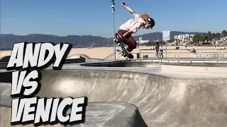 ANDY ANDERSON KILLS VENICE SKATEPARK AND MUCH MORE !!! - NKA VIDS - skateboarding