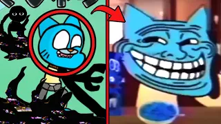 References in FNF Gumball World Part 2 | Corrupted Gumball | Gumball.Exe | Pibby X FNF