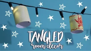 DIY Disney Room Decor || Tangled Lantern String Lights