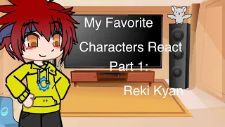 My Favorite Characters React to Each Other (Part 1: Reki Kyan ||Sk8 the infinity||) ~Read Desc~