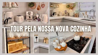 TOUR PELA NOSSA NOVA COZINHA - FUCOU UM SONHO