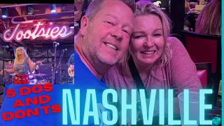 84. NASHVILLE IS WILD & FUN | THINGS WE LEARNED TO DO AND NOT DO | COUNTRY MUSIC | MUSIC CITY