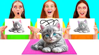 الذي يرسم من الأفضل أن تأخذ التحدي الجائزة | معركة الصالحة للأكل Teen Challenge