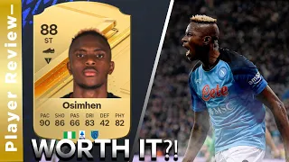 OVER HYPED?! 88 Rated Victor OSIMHEN Player Review! EAFC 24 Ultimate Team