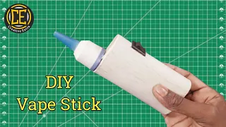 How to make a DIY Vape Stick at home || Homemade Electric Cigarette || Creative Extra