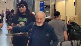 Nightmare On Elm Street's Robert Englund Spreads Smiles at LAX