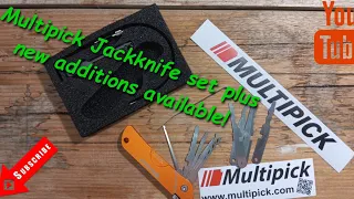 Multipick Jack Knife Set review plus new additions available (528)