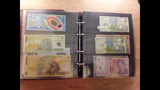 Коллекция полимерных банкнот - часть 3 - Обзор - Polymer banknotes collection part 3