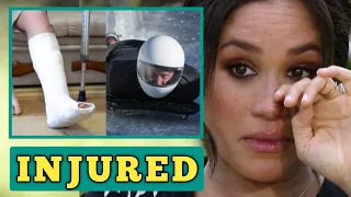 INJURED!🛑 Meghan Markle WORRIED as Harry brokes his legs while Ice Skatting in Canada at 60mph