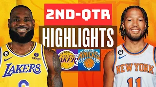 Los Angeles Lakers vs. New York Knicks Highlights 2rd-Qtr HD | Dec 18, 2023 | 2023-24 NBA Season