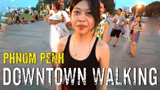 Cambodia Trip 2024 | Phnom Penh Daily Weekend life of Khmer People #walking #phnompenh #trip