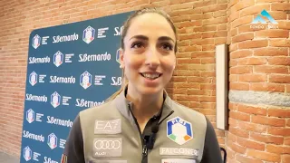 Biathlon, Lisa Vittozzi e l'abbraccio con Tandrevold: "Lo porterò sempre nel cuore" ENG SUB