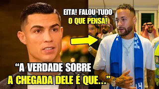 🚨 Finalmente CRISTIANO FALOU da IDA DE NEYMAR A ARÁBIA!