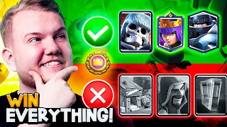 HOW TO GET 100% WINRATE IN DRAFT TOURNAMENT! - Clash Royale
