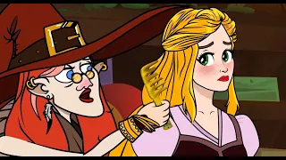 Rapunzel | Série Episódios 1-2-3-4-5-6-7-8  | Desenho animado infantil com  @OsAmiguinhosTV