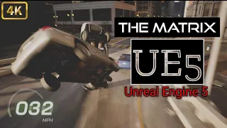 The Matrix Awakens Highway Hijinks - Unreal Engine 5 - 4K