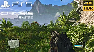 CRYSIS REMASTERED - Next Gen Gameplay on PS5 [4K 60FPS HDR + Ray Tracing]