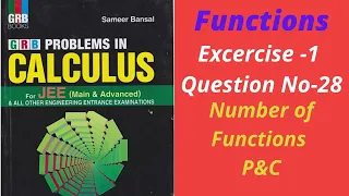 Calculus by Sameer Bansal Functions Excercise-1,Q.N-28